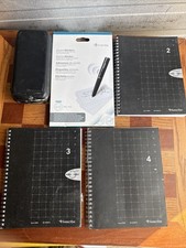 Livescribe Lot Of 5 Journals Non Working Pen sound Stickers Used Lot Of 5