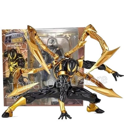 Kaiyodo Revoltech Amazing Yamaguchi Iron Spider-Man Action Figures Model Doll