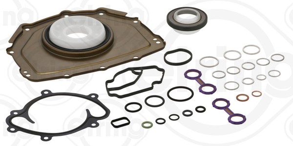 Elring Dichtungssatz KurbelgehäUse 542.041 FüR Mercedes Klasse Chrysler Jeep Bus-image