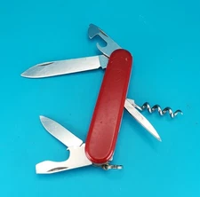 Victorinox Economy Spartan Swiss Army Knife Multi Tool! RED! USED/FAIR