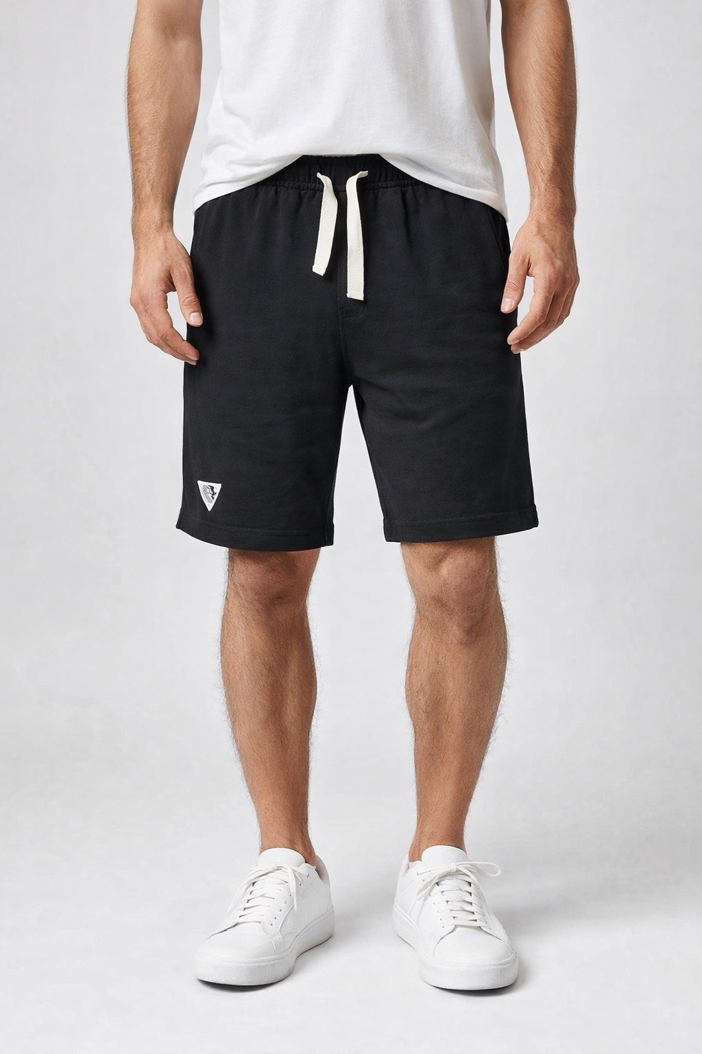 Shorts Men’s Northyard Black Gym Running Athletic Size S New-image