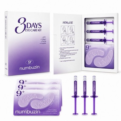 Numbuzin No.9 3 Days Eye Care Kit / Anti-aging, Korean Cosmetics, Kbeauty