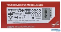 Herpa Fahrgestell Lkw Man Euro 6, 7,45M, 3Achs Inhalt: 2 StüCk Lkw Modell 083966