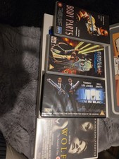 4 VHS TAPES Action Or Gory Pegi Rating Please See Photos For Info