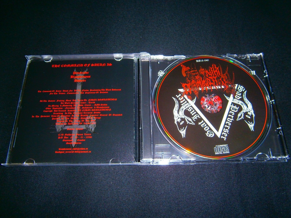 NIHIL DOMINATION - Sado Perverser Goat Insulter. CD | eBay