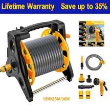 15M/25M /30M Compact Garden Hose Reel Tough Water Pipe with Fittings