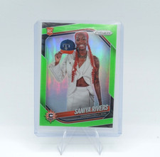 Saniya Rivers 2025 Panini Prizm WNBA Rookie Lime Green /225 #150 Sun
