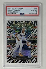 2024 Panini Select WNBA Basketball Jordin Canada Zebra Prizm PSA 10 Dream