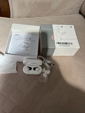 CoQool Rechargeable Hearing Aids with Charging Case For Adults- White JH-A17B