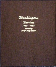 Dansco Album Washington Quarters with Proofs 1932 to 1998 New Model 8140 USA