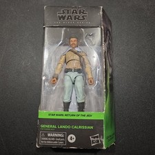 Star Wars Black Series 07 Return of the Jedi General Lando Calrissian BOX DAMAG