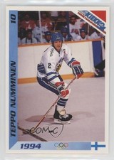 1994 Semic Jaakiekko Finnish Teppo Numminen #10 0q3