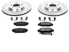 Power Stop 22MR21R Front Brake Pad and Rotor Kit Fits 2000-2009 Honda S2000