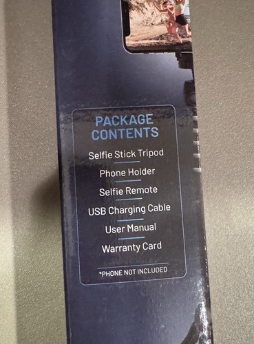 Texlar Selfie Stick Tripod with Remote - TS48 Pro - Fits the iPhone 14, 13, 12! - 第 3/3 張圖片