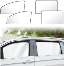 Magnetic Car Window Shade - Full Blackout for UV A-Side Window/4pcs 
