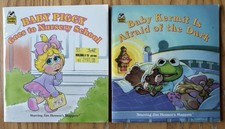 1990 s Muppet Babies Golden Books NEW OLD STOCK Baby Kermit Baby Piggy