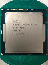 Intel Xeon E3-1271 V3 3.60GHz 8MB LGA 1150 SR1R3 Workstation Processor CPU 80W