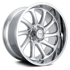 Impact Off-road 825 Wheel 20x10 -12 6x139.7 106.1 Chrome Single Rim