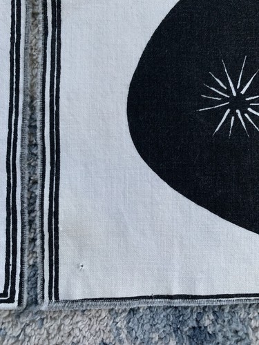 Art Nouveau Bloomcraft Fabric 3 Panels 1900’s Fashion Aubrey Beardsley - Picture 7 of 7
