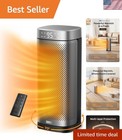 Space Heaters for Indoor Use, 16 Inch Fast Heating Portable Heaters with Remo...