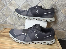 On Cloud 5 Push In Rock Black Slip On Lightweight Running Shoes Men's US 11 