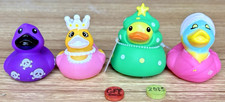 4-Rubber Ducks, One Branded, Mixed GDJ-P-245