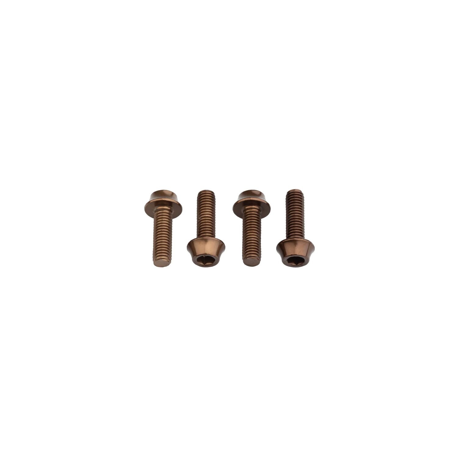 Wolf Tooth Water Bottle Cage Bolts Espresso Set of 4 3990₽