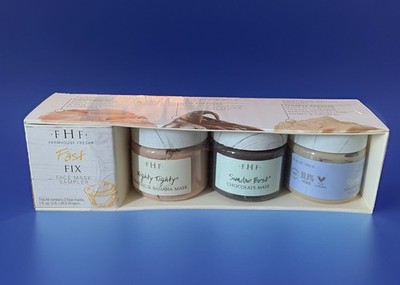 FarmHouse Fresh  FHF Fast Fix Face Mask Sampler 3 Pack -1 oz Each -New in Box