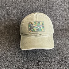 URBAN PEAK Camo Studded Baseball Cap Olive Green Strapback Adjustable One Size