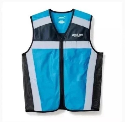 BRAND NEW LULY YANG DSP High Visibility Vest 4XL SZ Blue Vest Flex FREE SHIPPING