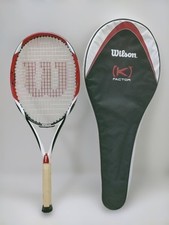 Wilson Tennis Racket White  Red  Black With Case 250414-2