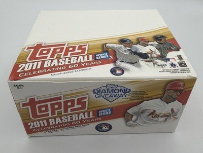 2011 Topps Update 24 Pack Retail Box Mike Trout Empty Box