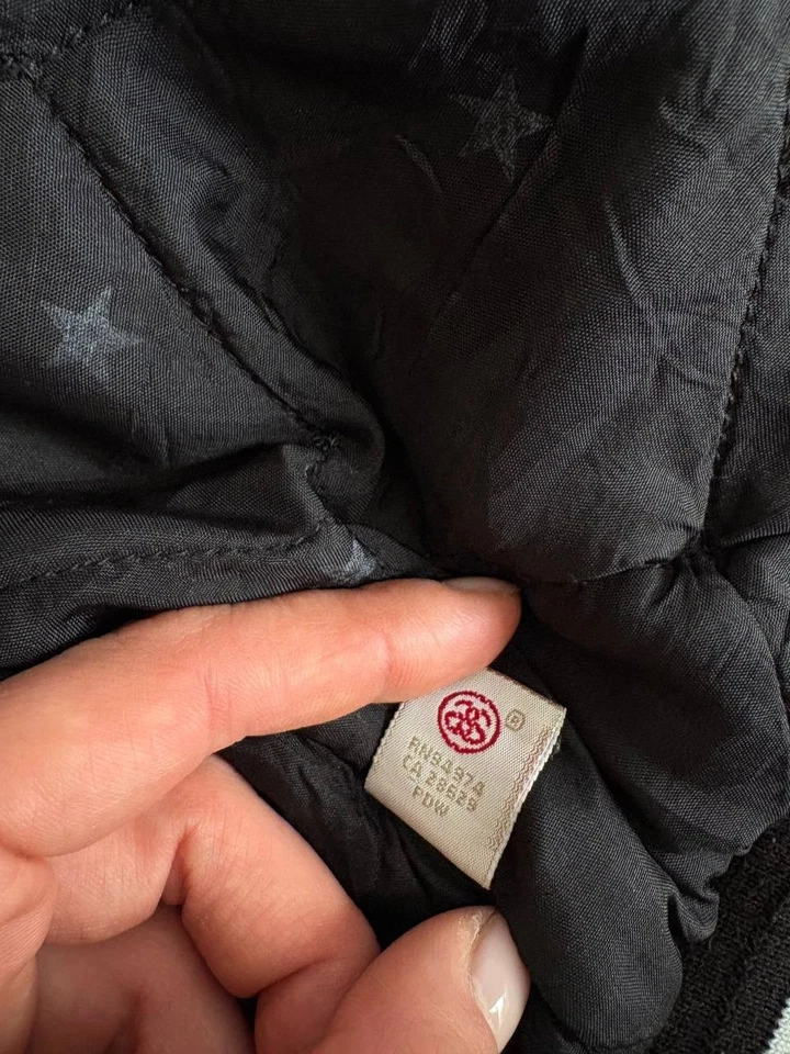 Black nylon bomber jacket Stussy size M - Image 4 of 4