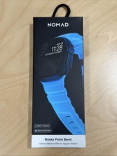 SOLDOUT Evrywhere NOMAD Apple Watch 45/46/49Ultra Rocky Point Icy Blue Glow Band