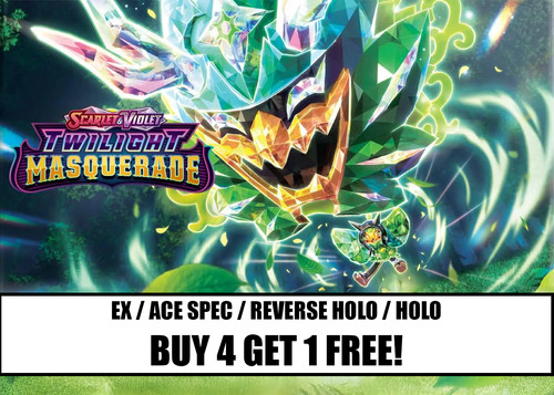 Pokémon Twilight Masquerade: Pick Your Card –Ex/Ace Spec/Reverse Holo/Holo NM