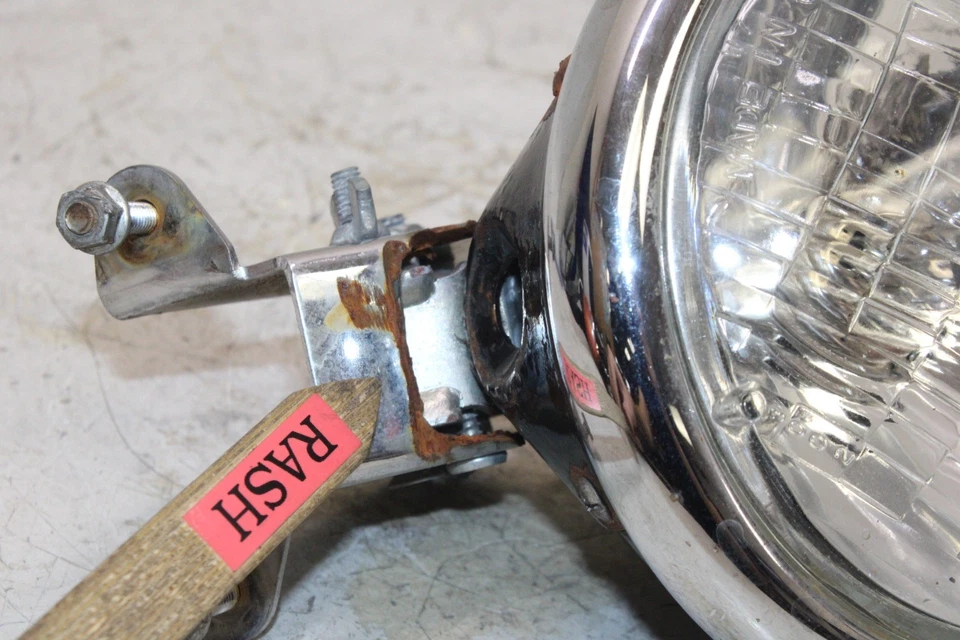 01-07 HONDA SHADOW VLX 600 VT600CD DELUXE OEM LUZ DELANTERA FARO Foto 3 de 4