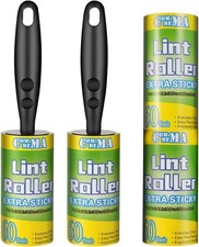 Lint Rollers Pet Hair Extra Sticky Pet Hair Remover Set Brush Dog Cat Hair