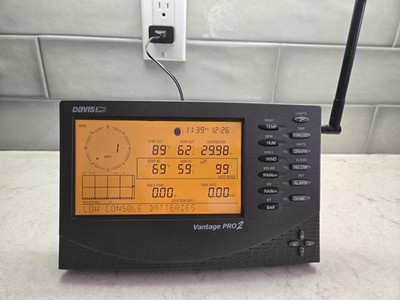 DAVIS VANTAGE PRO 2 6312 WEATHER STATION CONSOLE
