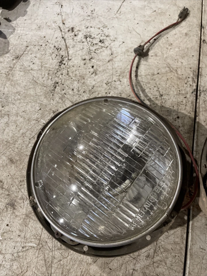 "Faro Studebaker Champ 1960-64 con carcasa OEM 7"" conjunto redondo" Foto 4 de 4