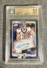 Bo Nix Rookie Auto! 4/10 Rare BGS 9.5 Gem Mint.  Nix Signs With Topps Not Panini