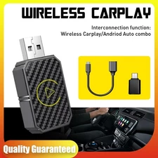 Auto Car Play Wireless Adapter CarPlay Dongle For iPhone IOS/Android Plug&Play