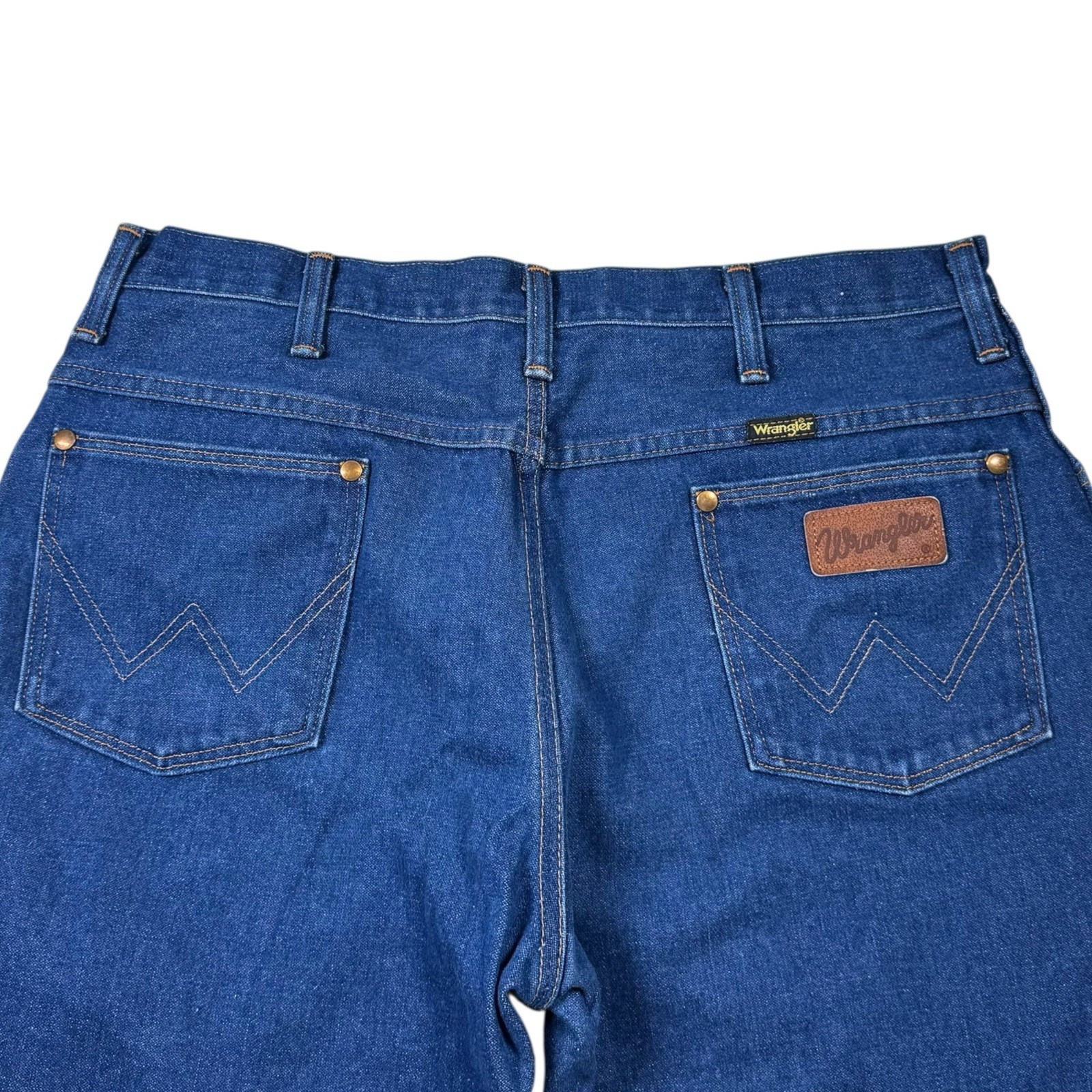 Vintage 1970’s Wrangler Men’s Denim Jeans Blue Sz 38X30 Made In USA  #912DEN thumbnail 5