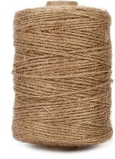 Jute Twine Cord 500 Feet Natural Brown Gardening Craft
