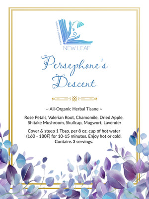 Herbal Tea Sampler, Persephone's Descent (3 Servings)