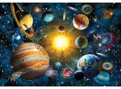 Anatolian Puzzle - Solar System, 2000 Piece Jigsaw Puzzle, Code: 3946,Multicolor