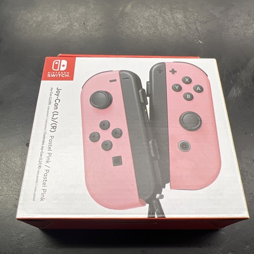 Nintendo Switch Official Joy-Con (L)/(R) Pastel Pink #120776 - New
