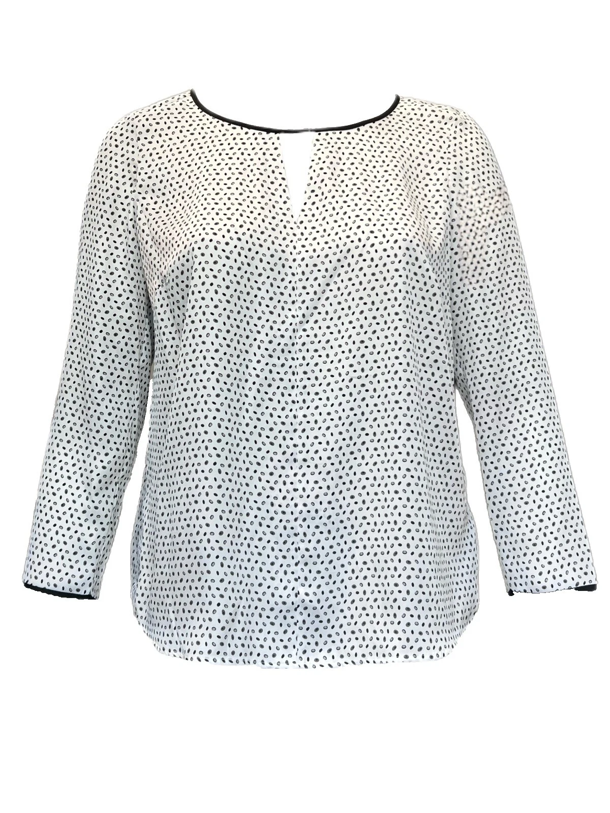 Polka Dot Casual Plus Size Tops for Women