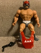 Zodac Soft Head He-Man MOTU 1982 He Man Masters of the Universe Black Blaster
