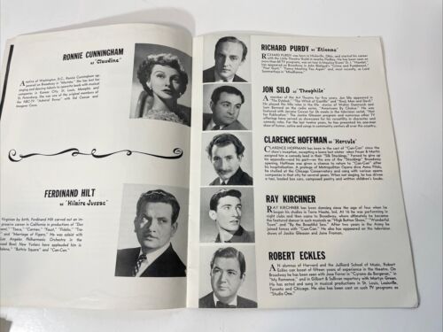 1954 COLE PORTER'S CAN-CAN SOUVENIR PROGRAM Rita Dimitri John Tyers More - Picture 5 of 10