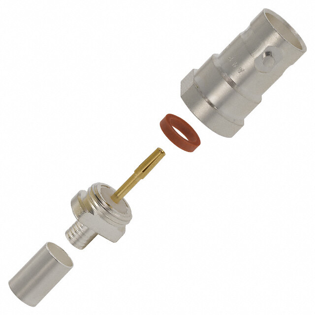 2PK AMPHENOL 2-329452-1 RF CONN BNC JACK STR 50 OHM PUSH NOS (FREE SHIPPING!)